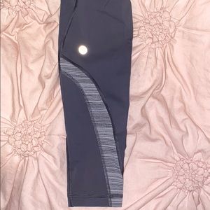 Grey lululemon leggings size 10